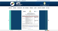 Desktop Screenshot of epc-ucb.edu.bo